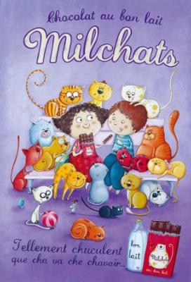 Milchats, carte postale Amandine Piu