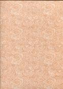 Mille roses orangées, papier fantaisie
