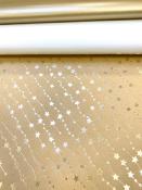 Guirlande d'étoiles, papier fantaisie de Noël