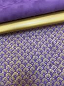 Papier japonais chiyogami ougi violet