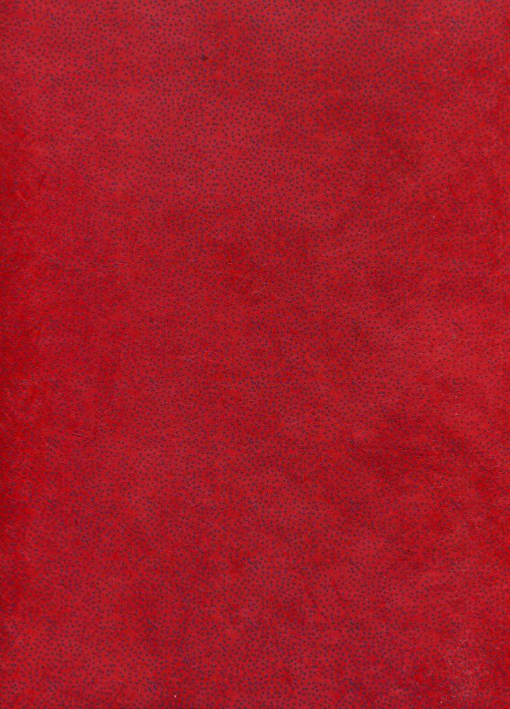 Papier Nepalais Petit Point Bleu Fond Rouge L Art Et Creation