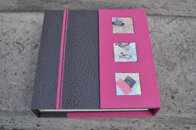 Coffret album souvenir, fiche technique de cartonnage PDF