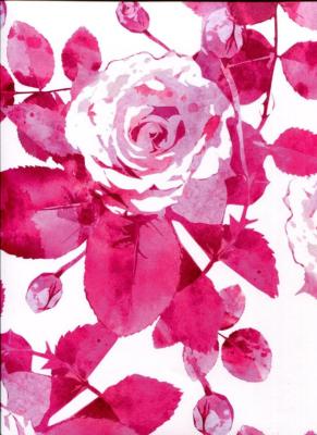 Papier fantaisie rose fushia 