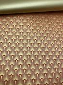 Ardec or fond rouge, papier fantaisie indien