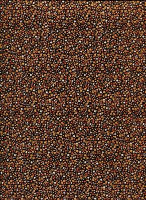 Papier fantaisie italien, mini liberty orange