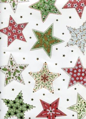 Etoile de minuit, papier de Noël