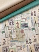 Haute couture, papier fantaisie italien