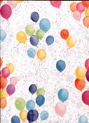 Laché de ballons, papier fantaisie